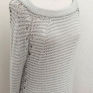 EUC Donna Karan NY Cotton Blend Sweater Size M
